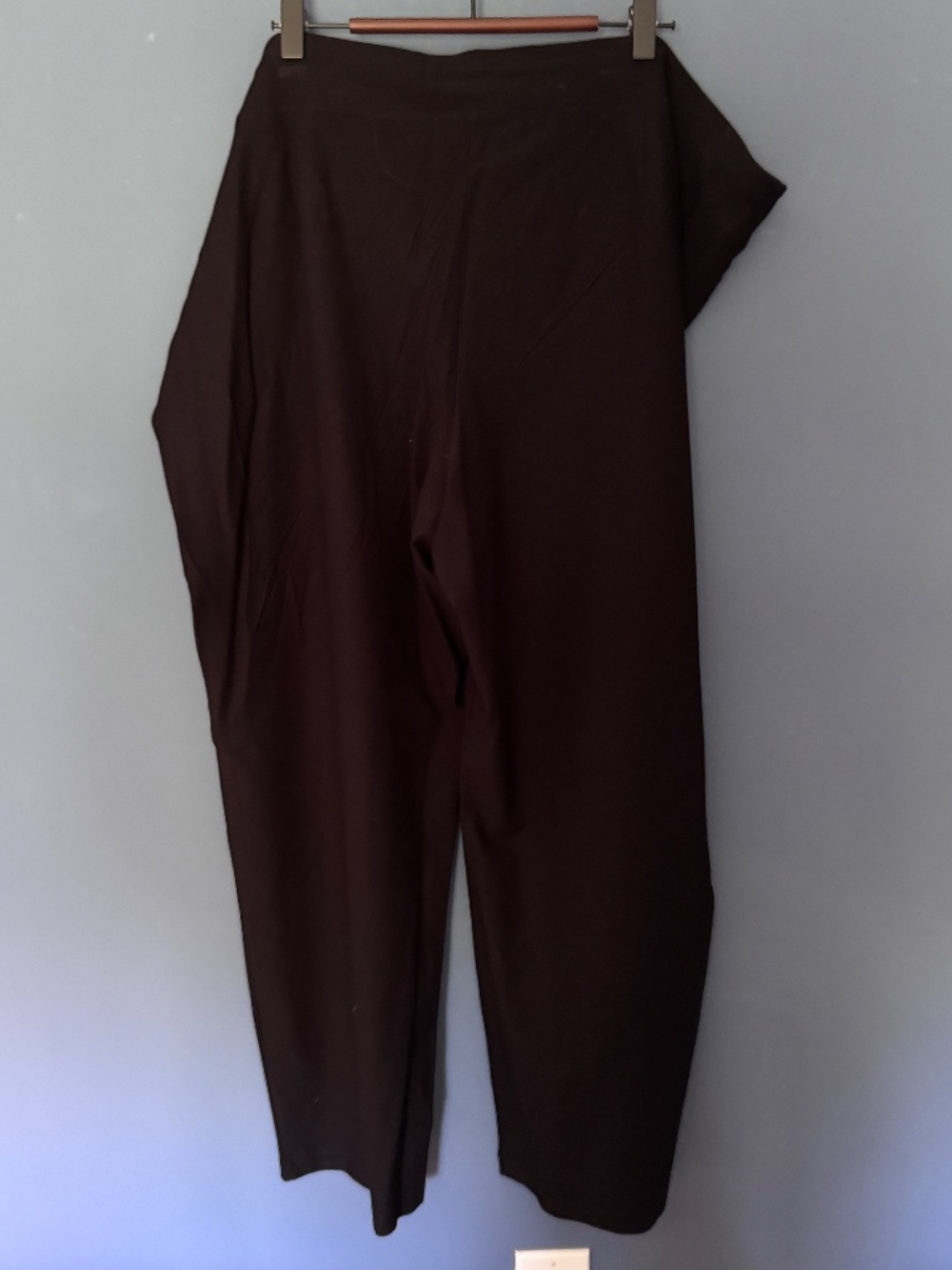 Eileen Fisher Black Stretch Crepe Leg Pants 3X EUC - Picture 4 of 7